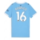 Manchester City Rodri Hernandez #16 Replike Domaci Dres za Ženska 2025-26 Kratak Rukav